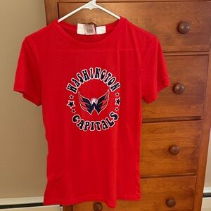 NHL Red Apparel with Official Logo